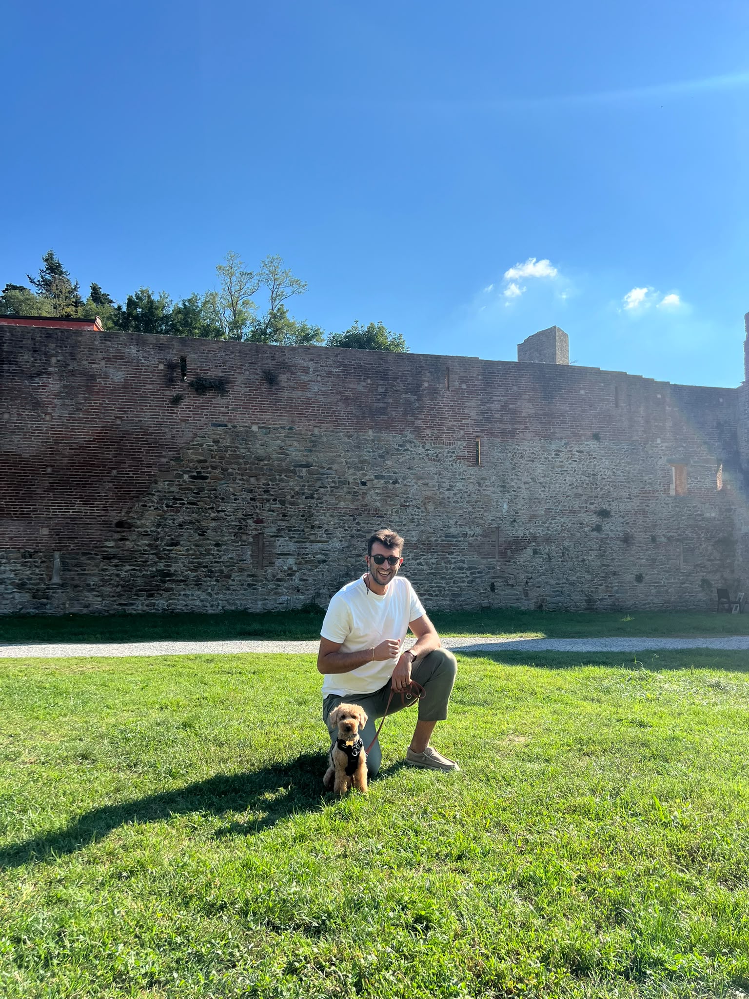 Stefano, Educatore Cinofilo Professionista a Pontedera, con il suo cane
